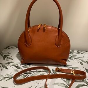 Vintage Gucci Bamboo 2 way bag RARE